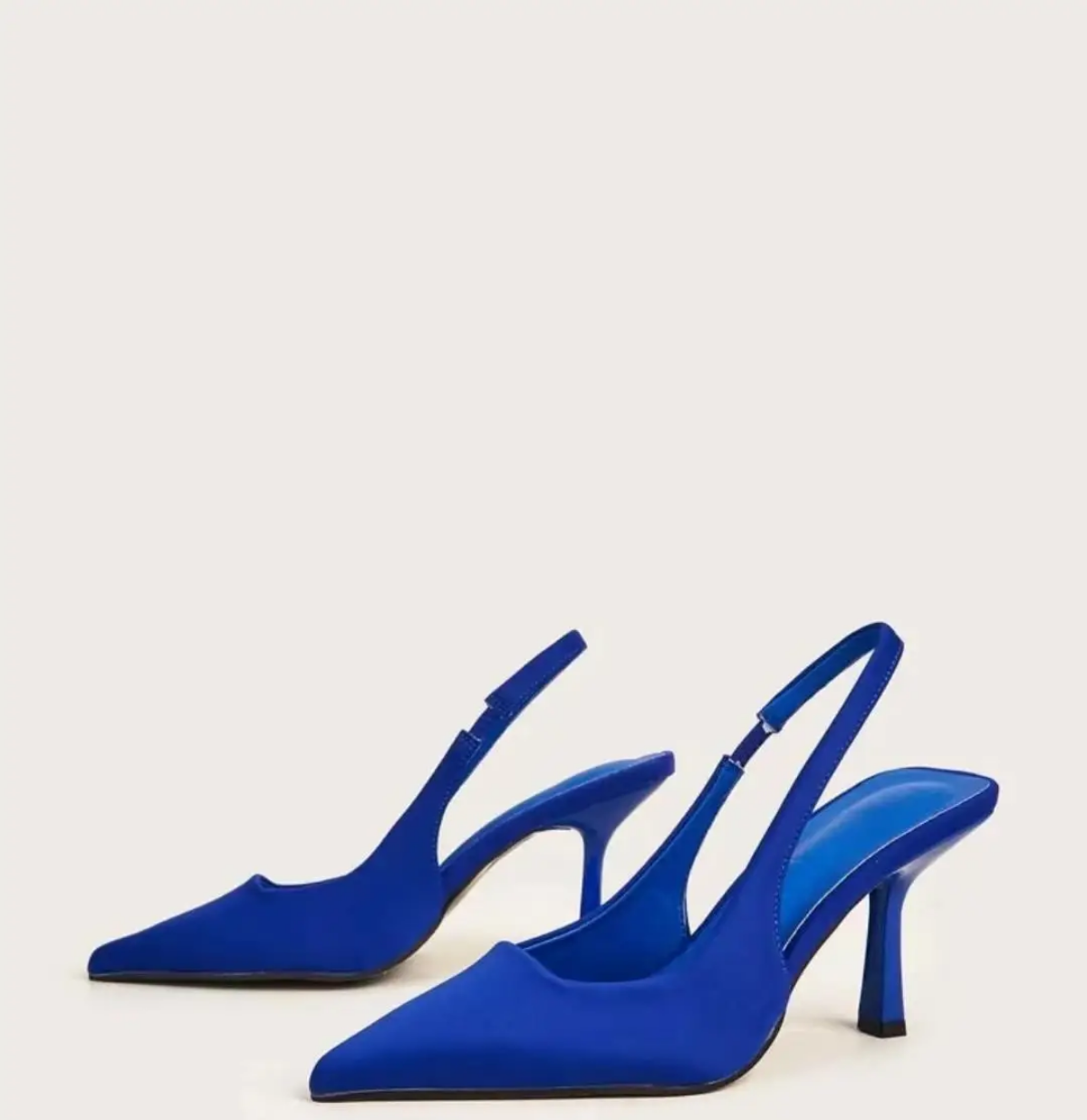 Fashion Elegant Women High Heels Slingback Mules