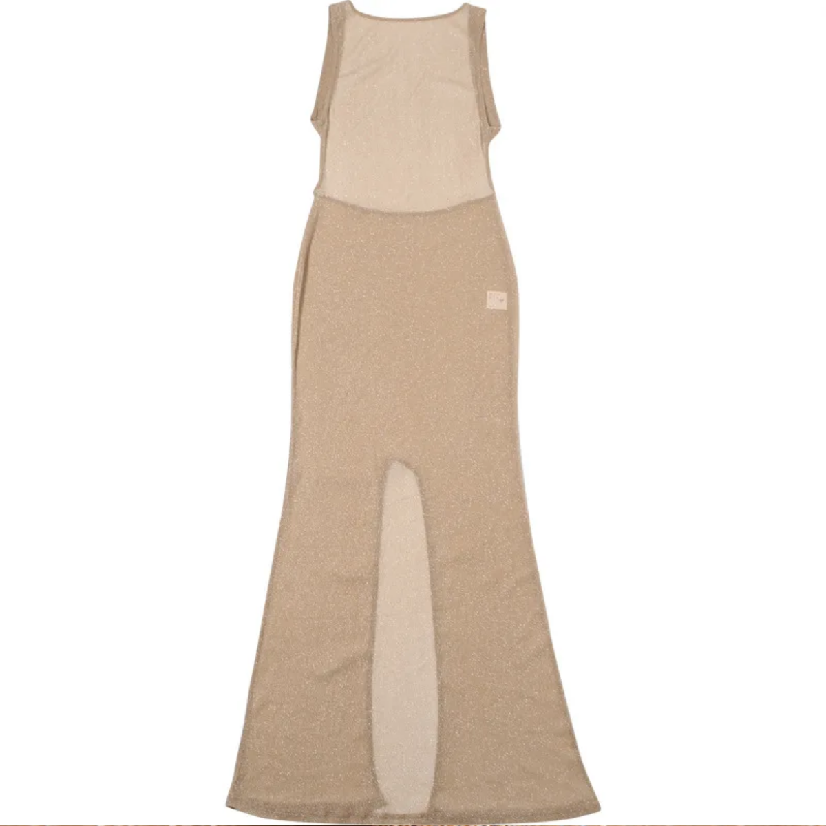 Sexy Solid Backless Split Maxi Dress