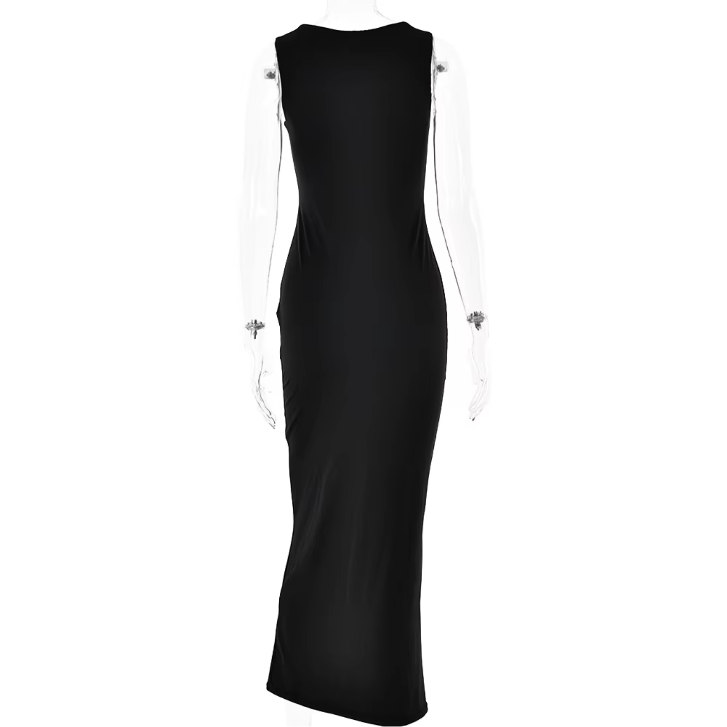 Sexy Sleeveless Square Neck Bodycon Dress