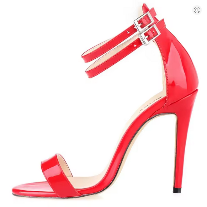 Summer Classic Sexy  Open Toe Ankle Strap Heel