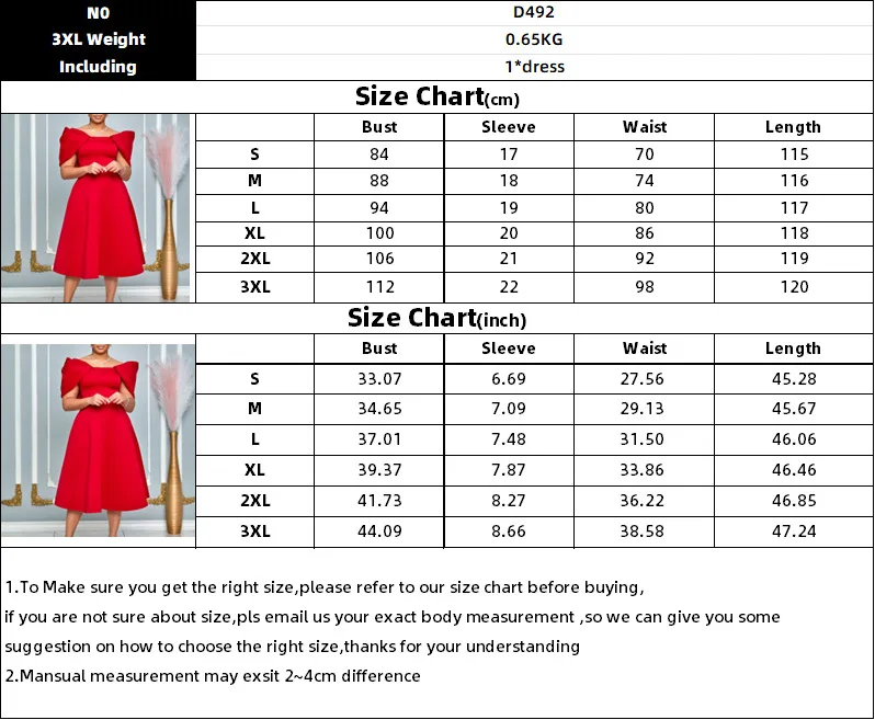 Solid Short Sleeve Plus Size Dress