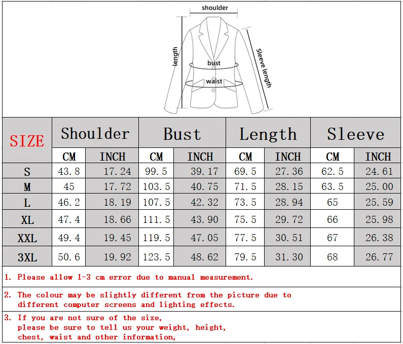 High-grade Light Luxury Mens Suits Set 3 Piece Blazer with Pants Vest, S-3XL