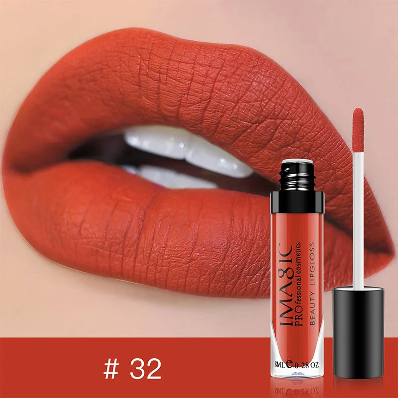 28-Color Sexy Matte Liquid Lipstick