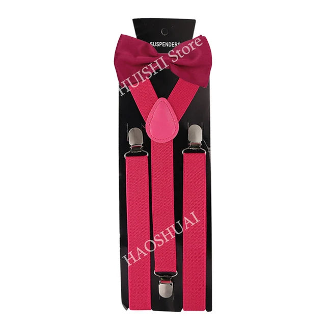 Suspenders Bowtie Sets