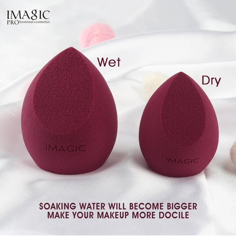 3Pcs Makeup Puff – Wet & Dry Professional Foundation & Concealer Sponge Set