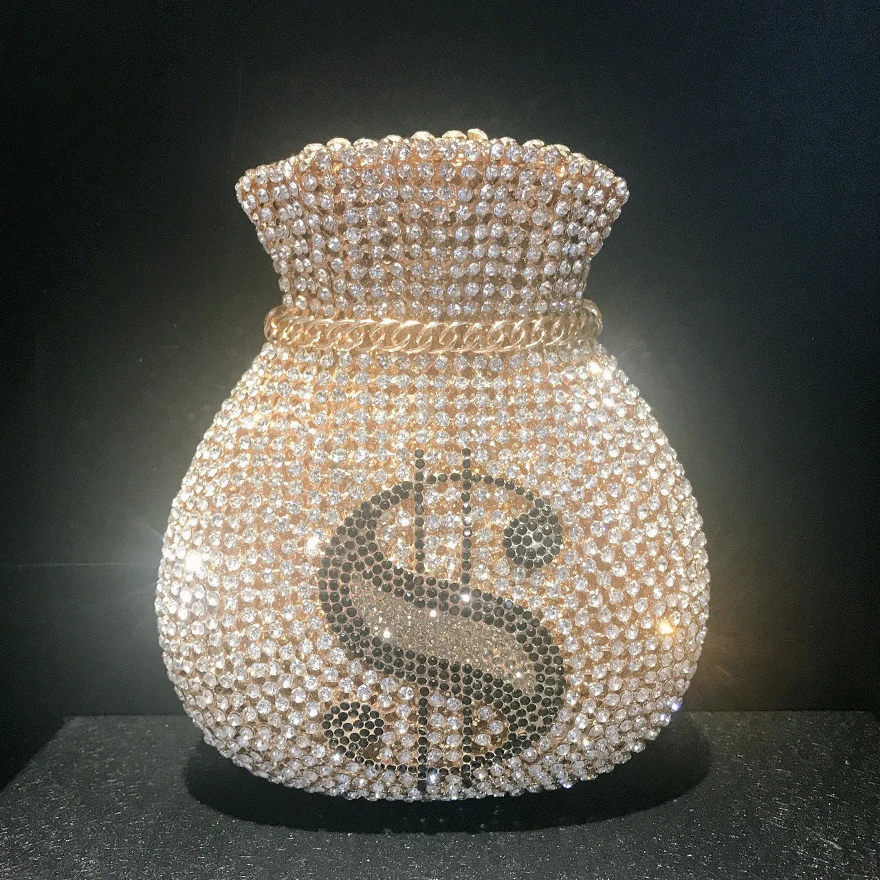 Fashion wallet brocade Crystal Bags Purse