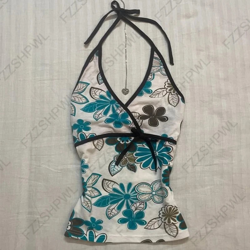 Cute Summer New Streetwear Chic Aesthetic Rock Gothic Sexy Punk Tank Top