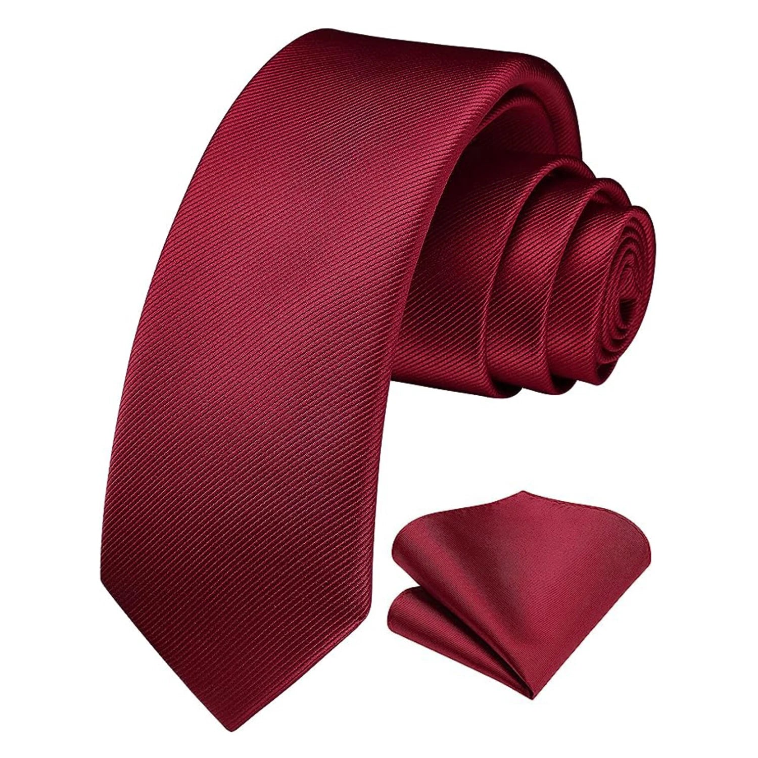 Slim Silk Tie & Pocket Square Set