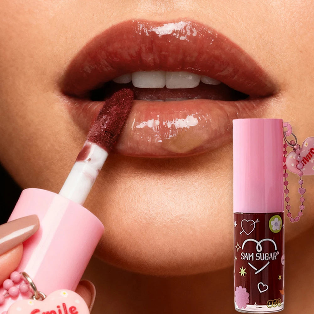 3 Colors Lips Butter Oil Moisturizing Mirror Shine Lip Gloss Long-Lasting Hydration for Soft Supple Lips Care Cosmetics Lip Tint