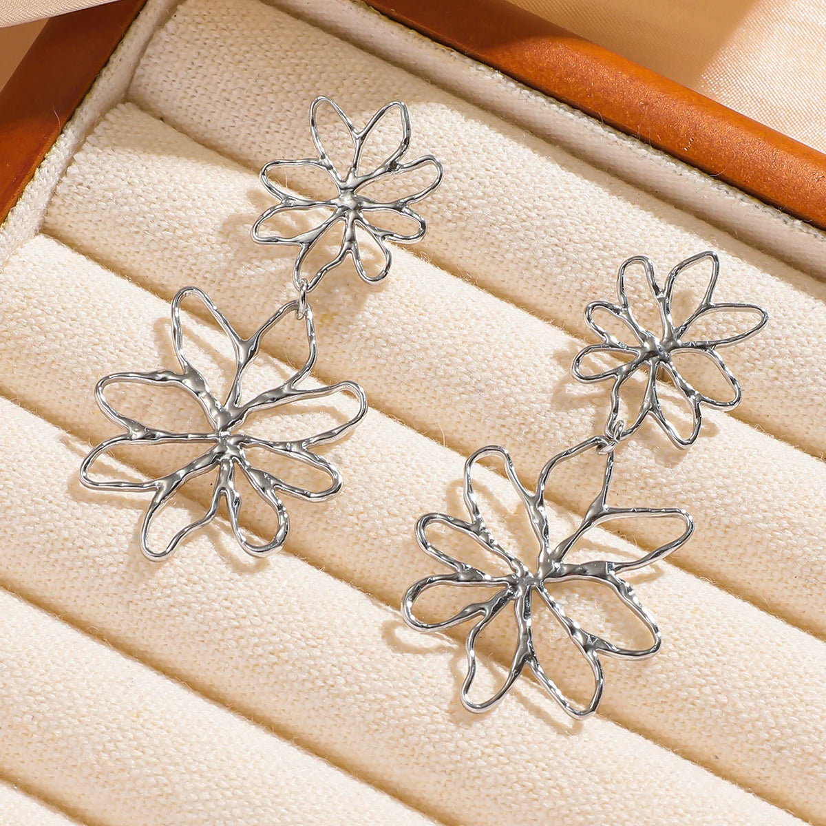Luxury Glazed Rhinestone Dangle Earrings for Women
