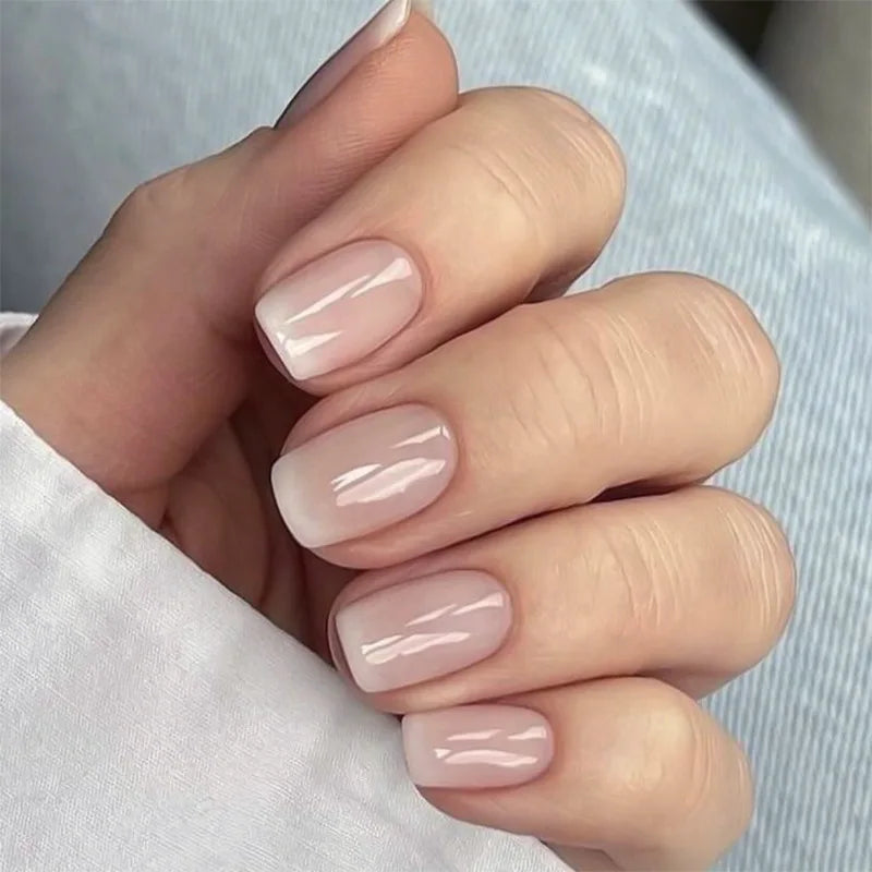 24pcs Press on Nails Flower Design