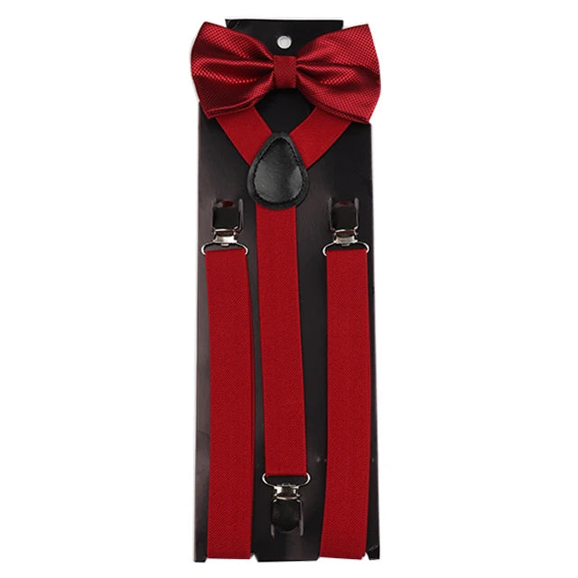 Suspenders Bowtie Sets