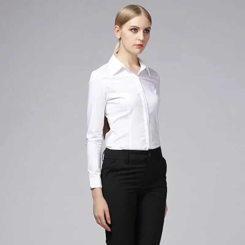 2026 Elegant White Long-Sleeve Bodysuit