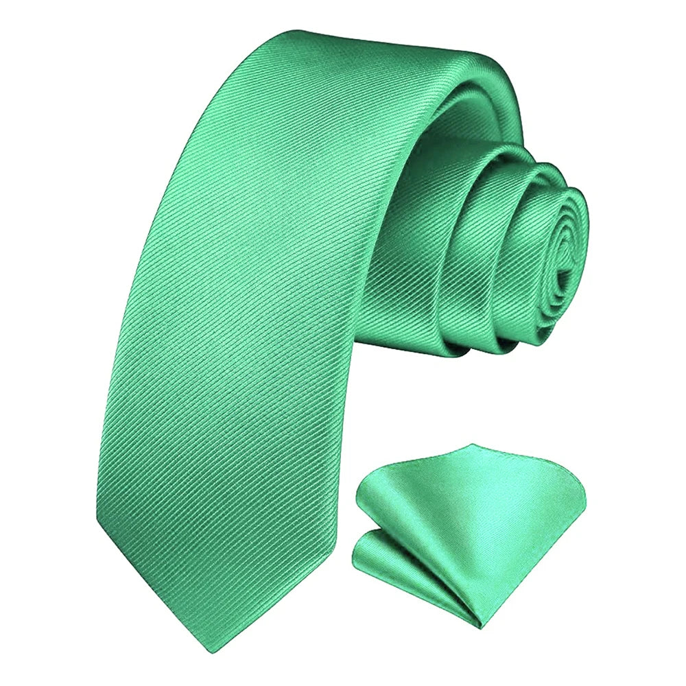 Slim Silk Tie & Pocket Square Set
