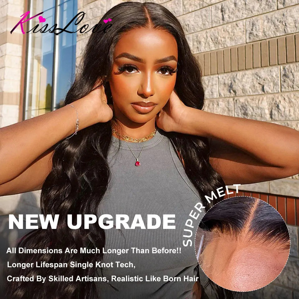 Body Wave 13x4/13x6 HD Lace Front Human Hair Wigs Pre Plucked 5x5 HD Lace Closure Wigs 360 Human Hair Lace Frontal Wig