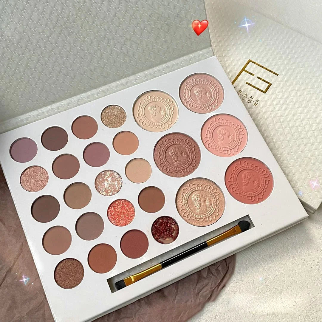 26 Colors Palette Pearly Matte Earth Color Eyeshadow