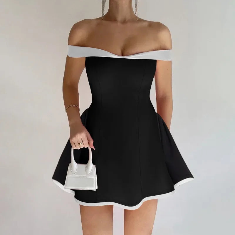 Backless Sleeveless Mini Dress