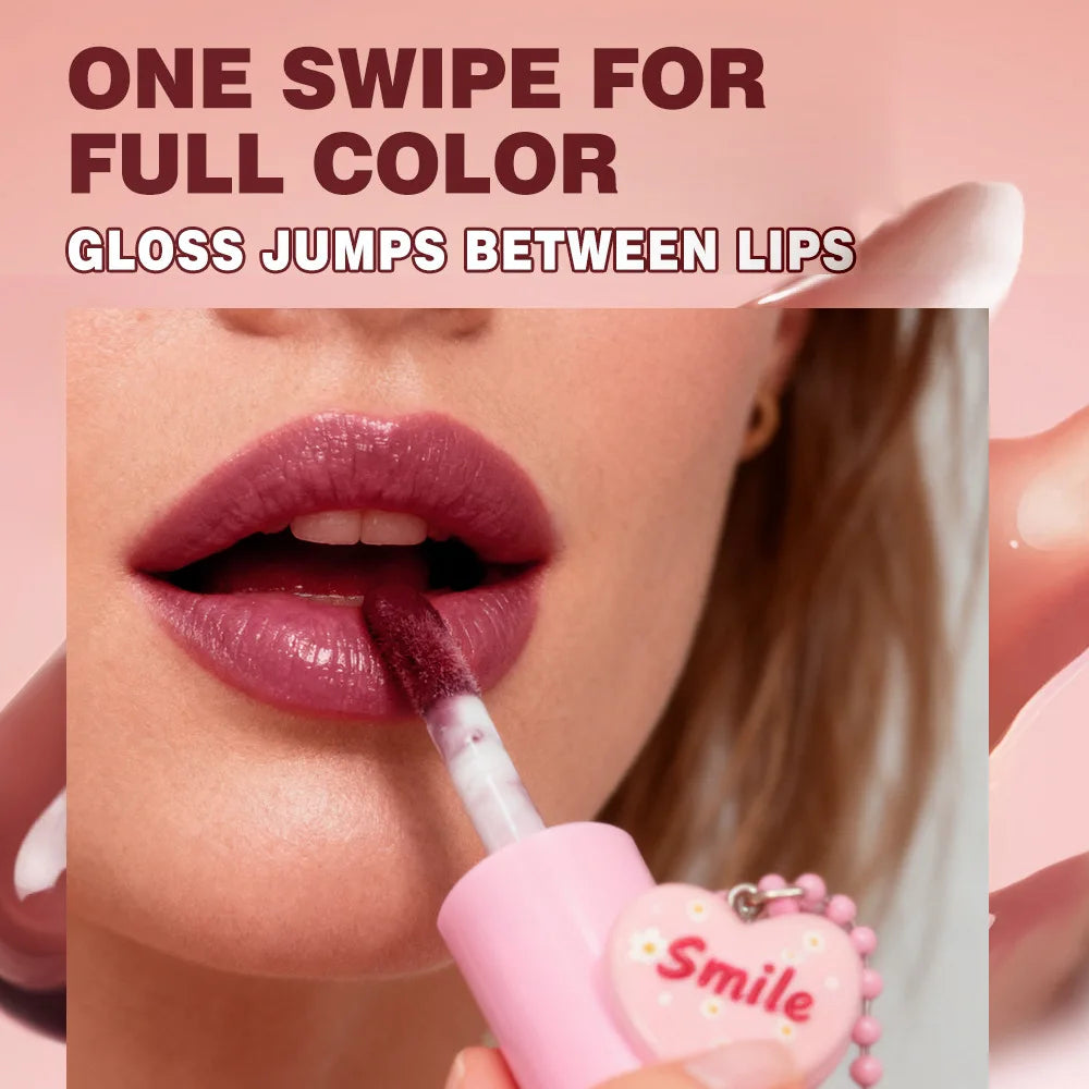 3 Colors Lips Butter Oil Moisturizing Mirror Shine Lip Gloss Long-Lasting Hydration for Soft Supple Lips Care Cosmetics Lip Tint