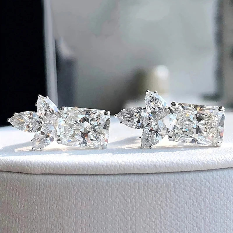 Dazzling CZ Stud Earrings