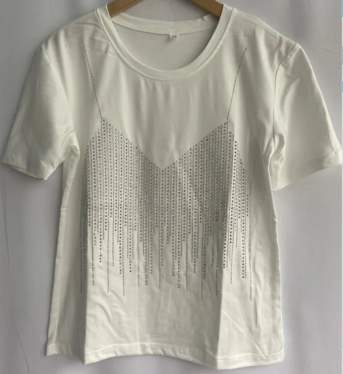 Diamond Fashion Oversized Tshirts