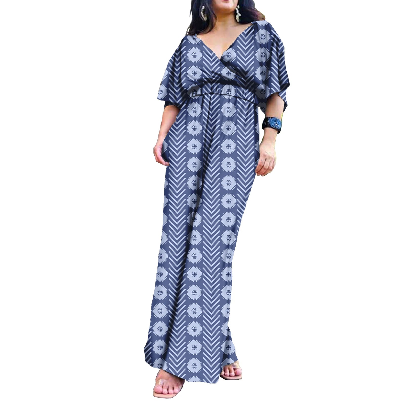 Island Style Hawaii Floral  Polynesian Jumpsuits