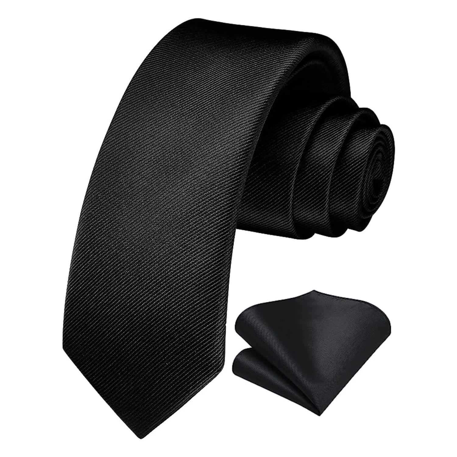 Slim Silk Tie & Pocket Square Set