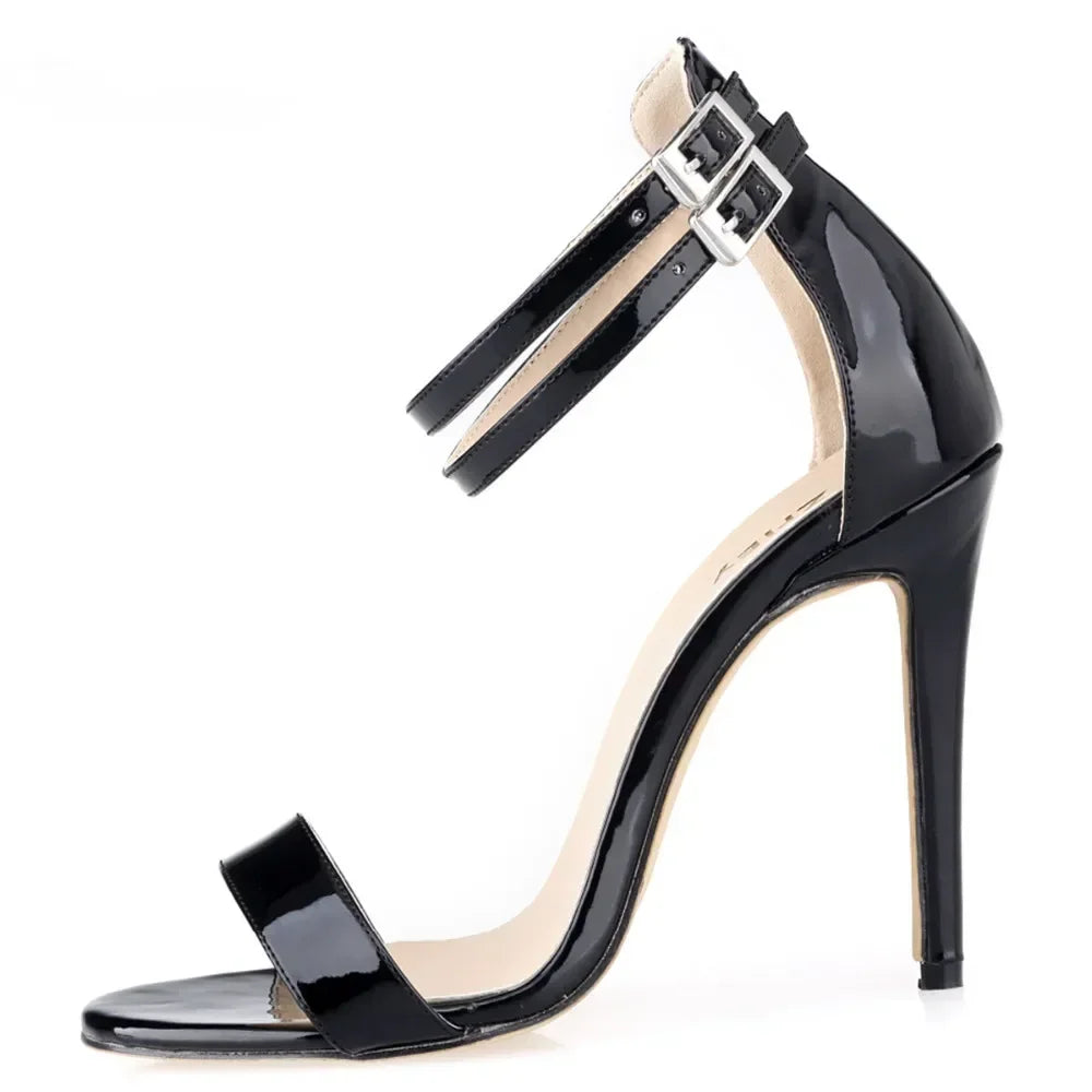 Summer Classic Sexy  Open Toe Ankle Strap Heel