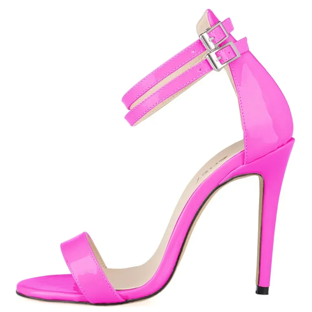 Summer Classic Sexy  Open Toe Ankle Strap Heel