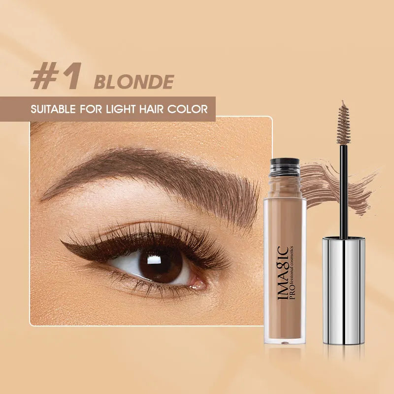 6-Color Waterproof Eyebrow Dye Cream – Long-Lasting Wild & Natural Brows