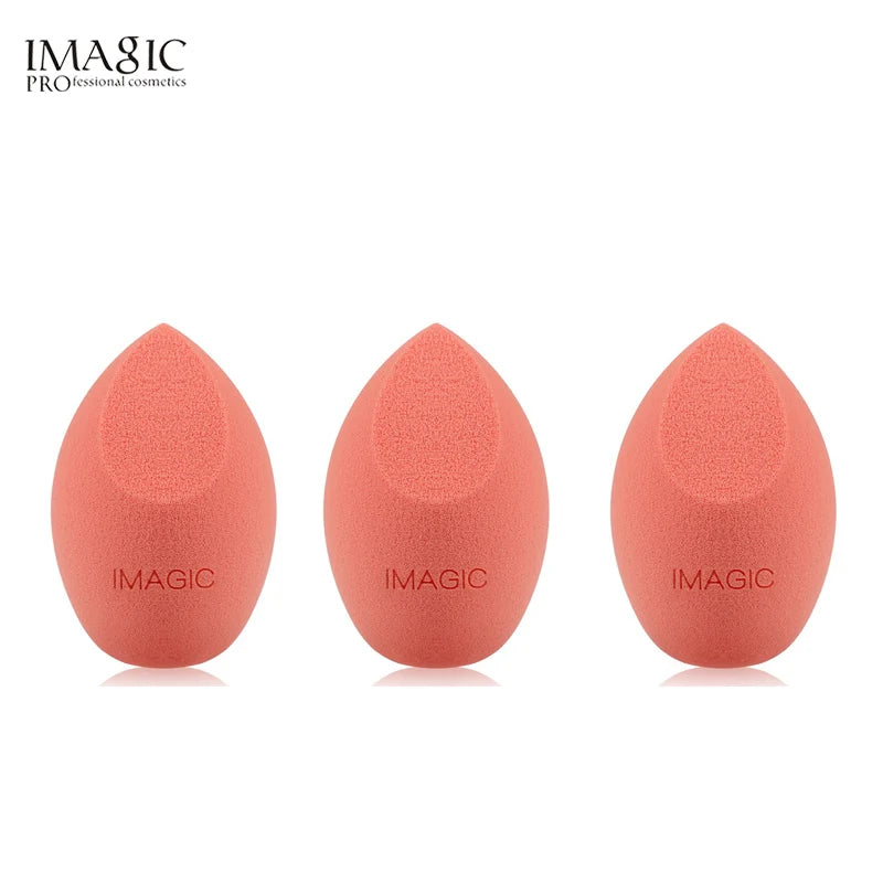 3Pcs Makeup Puff – Wet & Dry Professional Foundation & Concealer Sponge Set