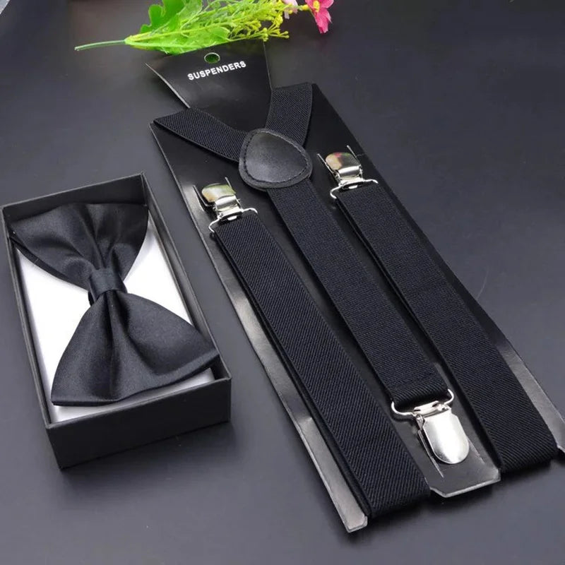 Suspenders Bowtie Sets