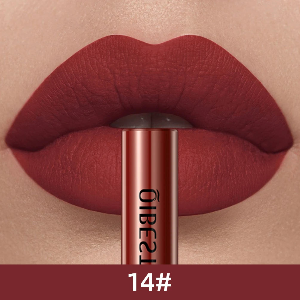 24-Color Matte & Shimmer Liquid Lipstick