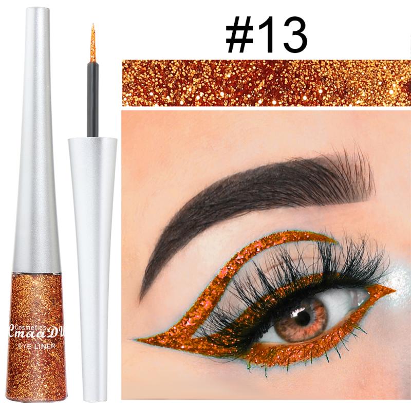 16 Colors Liquid Colorful Shiny Glitter Eyeliner