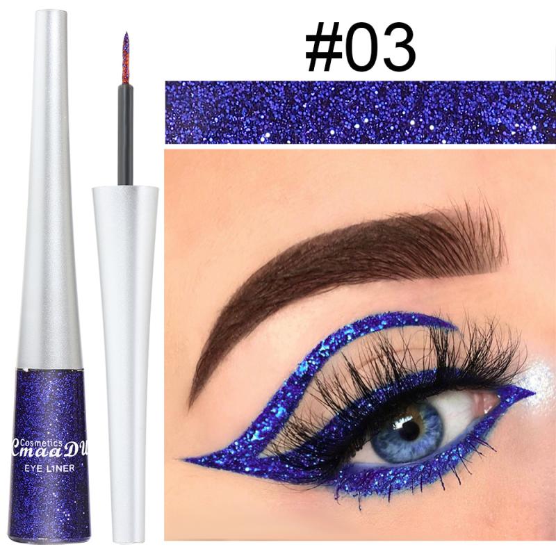 16 Colors Liquid Colorful Shiny Glitter Eyeliner