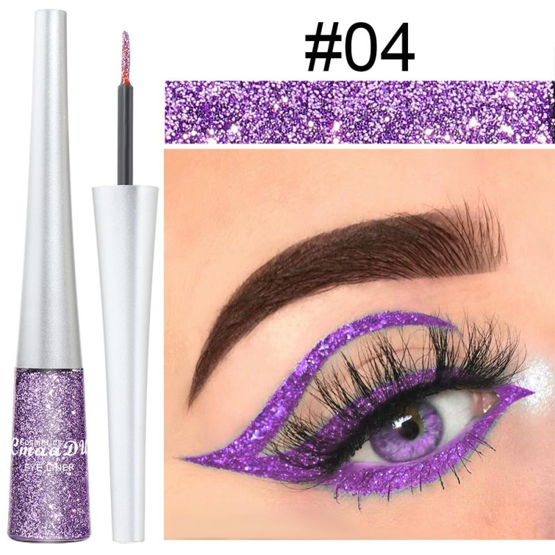 16 Colors Liquid Colorful Shiny Glitter Eyeliner