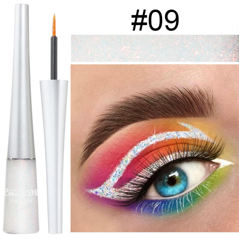 16 Colors Liquid Colorful Shiny Glitter Eyeliner