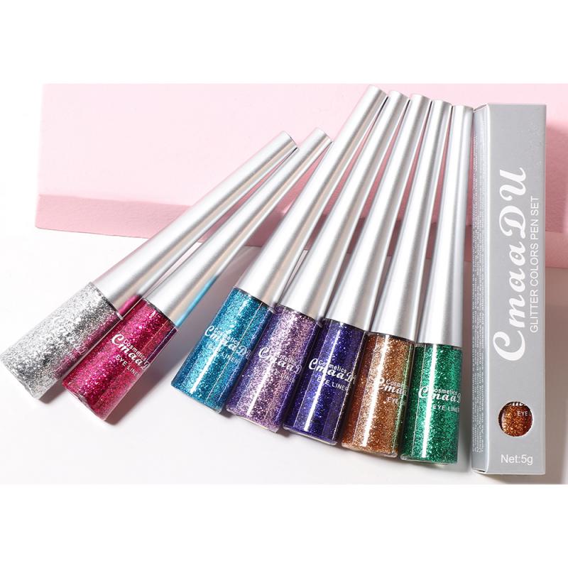 16 Colors Liquid Colorful Shiny Glitter Eyeliner