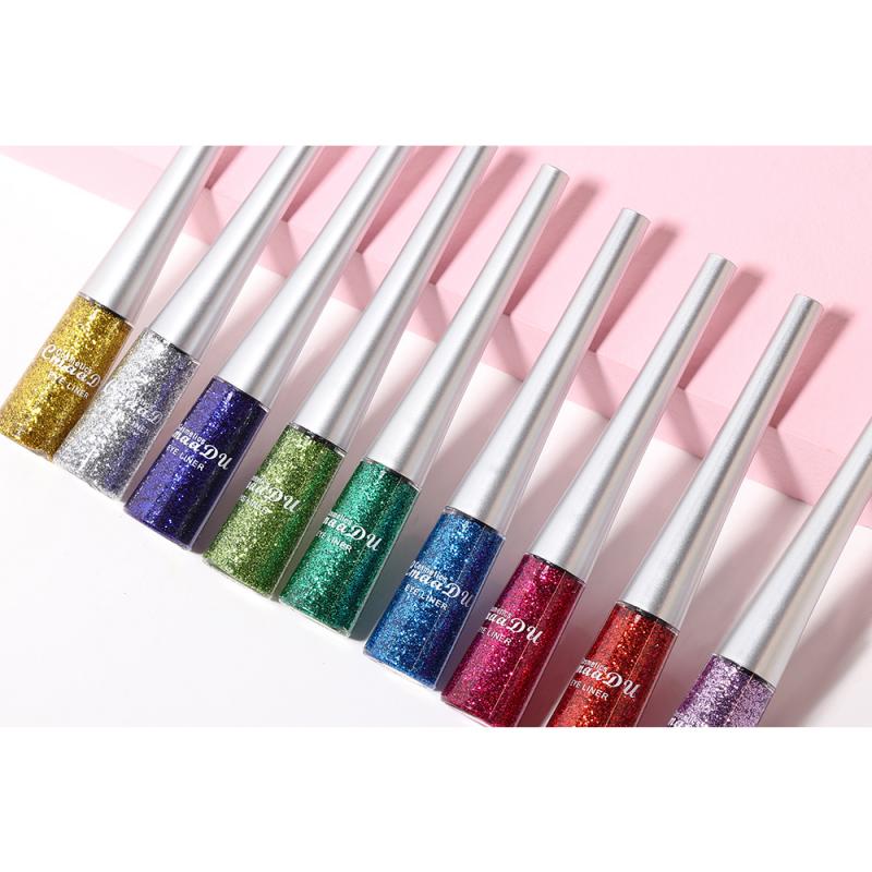 16 Colors Liquid Colorful Shiny Glitter Eyeliner