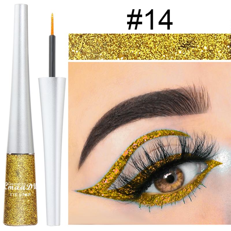 16 Colors Liquid Colorful Shiny Glitter Eyeliner