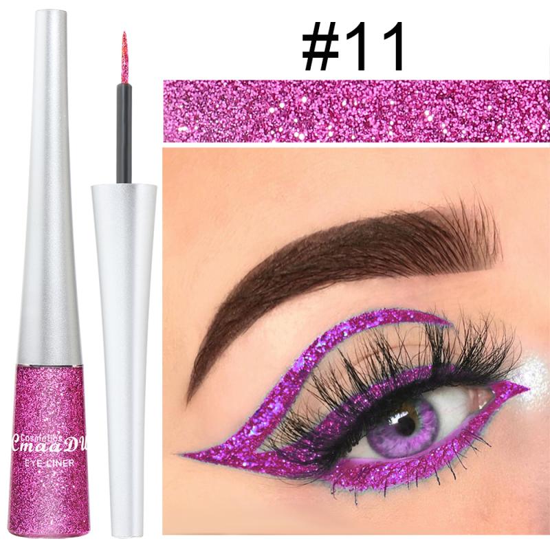 16 Colors Liquid Colorful Shiny Glitter Eyeliner