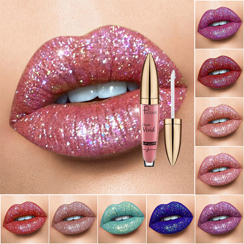 18 Color Matte To Shiny Glitter Liquid Lipstick