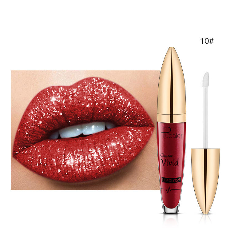 18 Color Matte To Shiny Glitter Liquid Lipstick