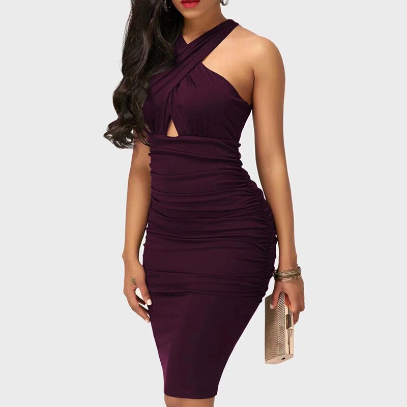 Fashion Backless Stylish Bodycon Dress