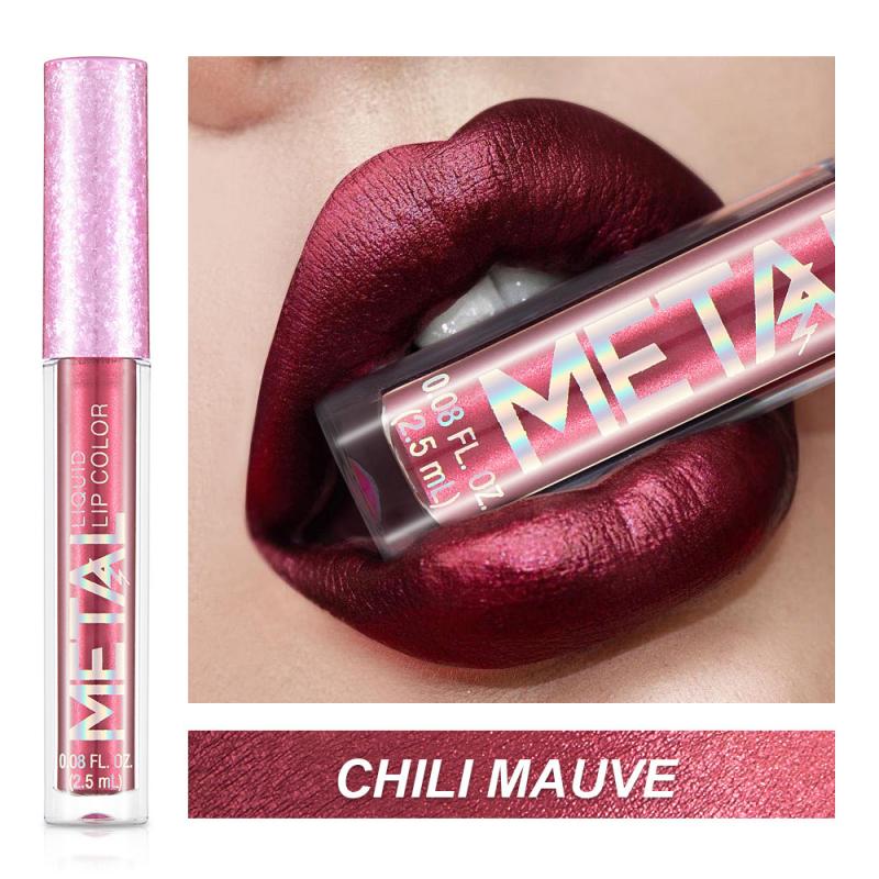 Metallic Glitter Matte Lipstick