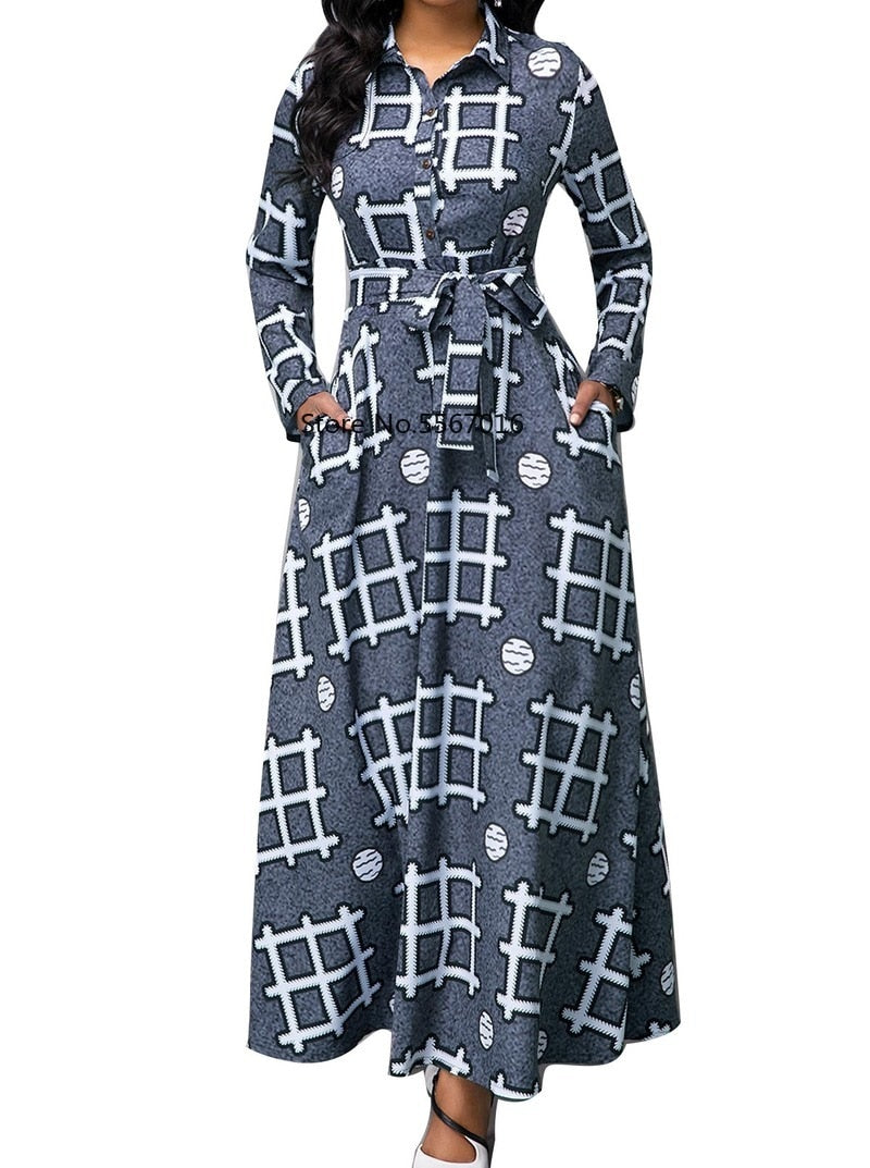 Long African Maxi Dress