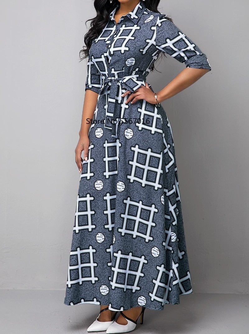 Long African Maxi Dress