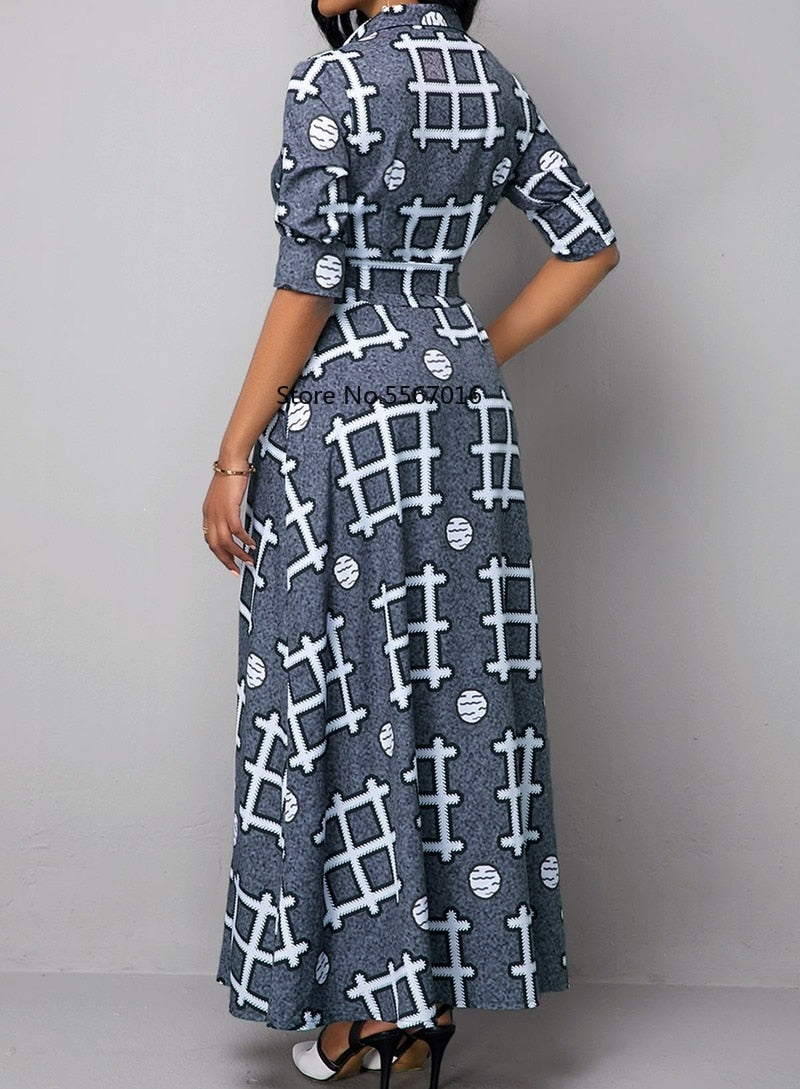 Long African Maxi Dress