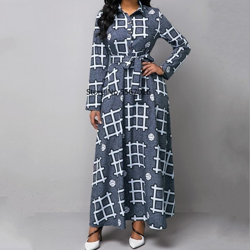 Long African Maxi Dress