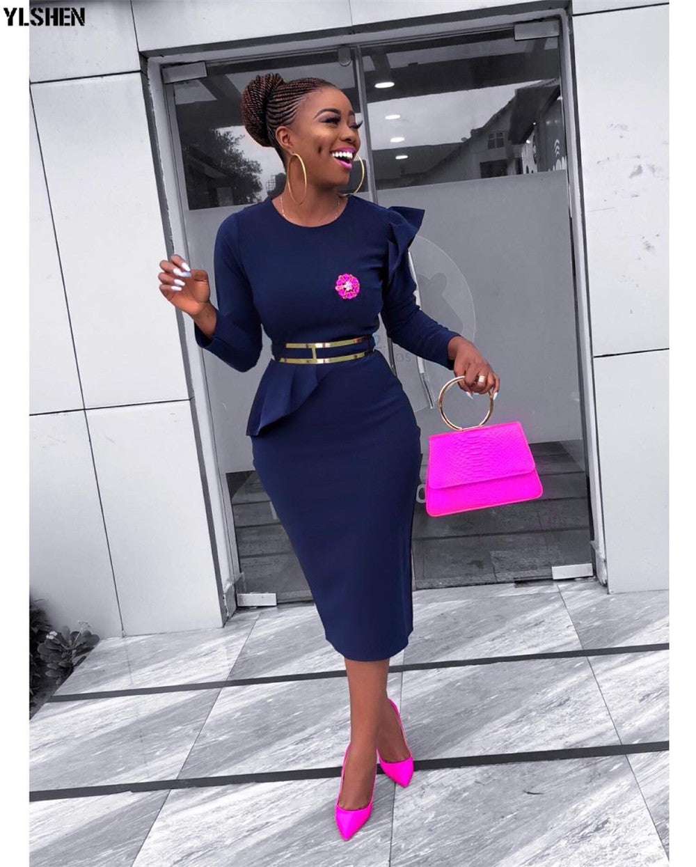 Summer Elegant Ankara Dress