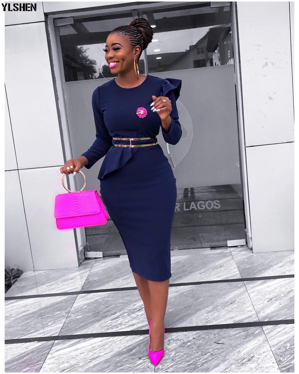 Summer Elegant Ankara Dress